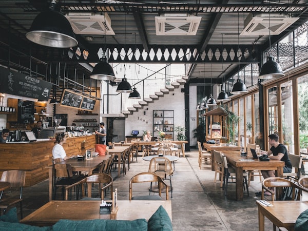 Intérieur du restaurant